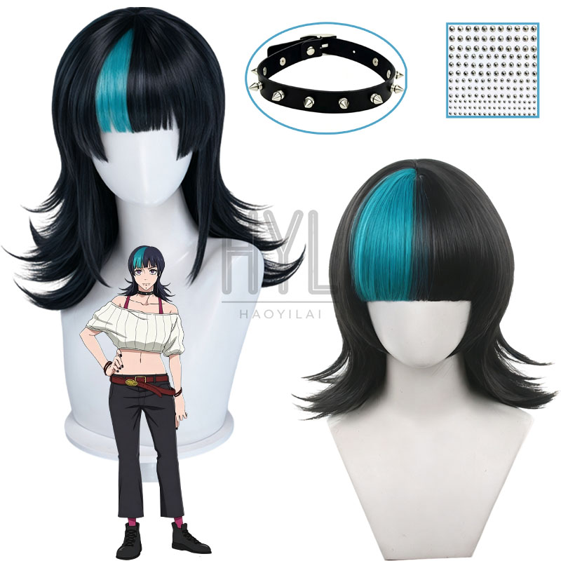 Women'S Accessories For Neck - Anime Kirara Hoshi Cosplay Wig Black