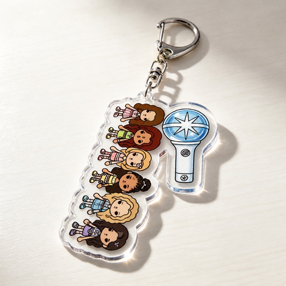 Women Accessories Pack - K-pop Katseye Keychain Accessories Bag Charms