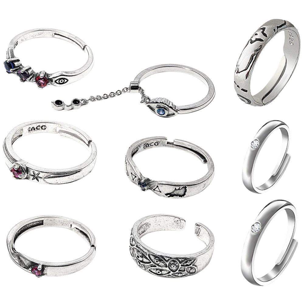 Anime JJK Rings Yuta Okkotsu C - огляд і ціна Women Accessories Gift Set