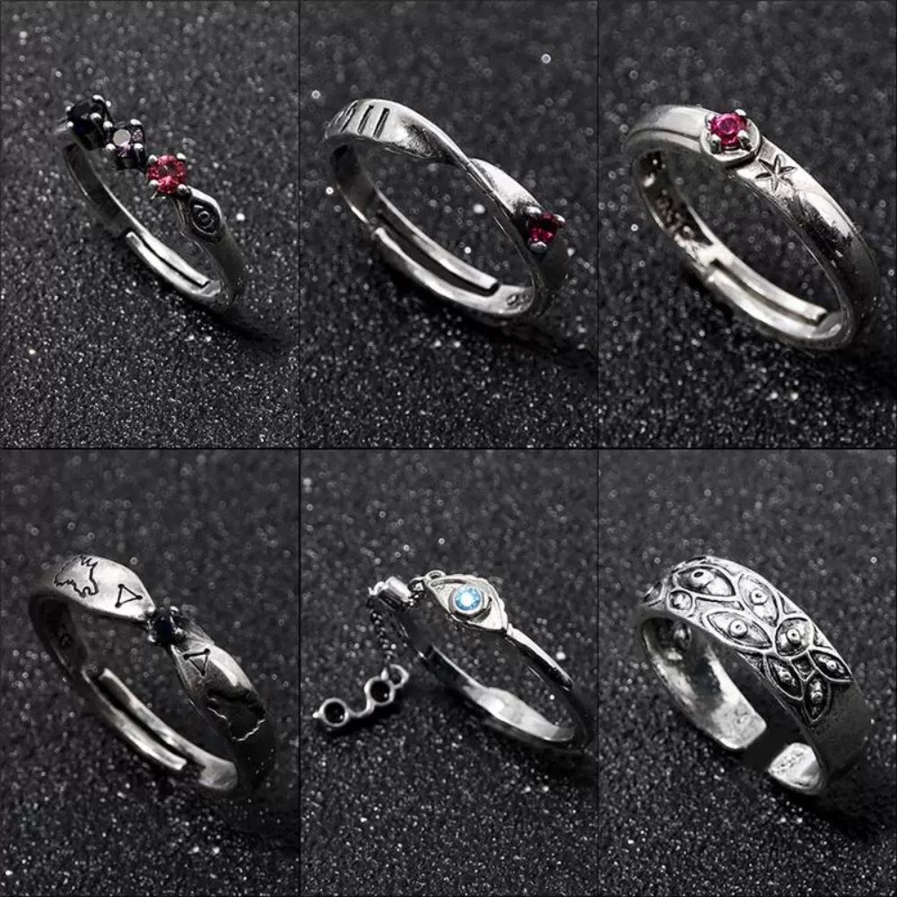 Anime JJK Rings Yuta Okkotsu C - огляд і ціна Women Accessories Gift Set