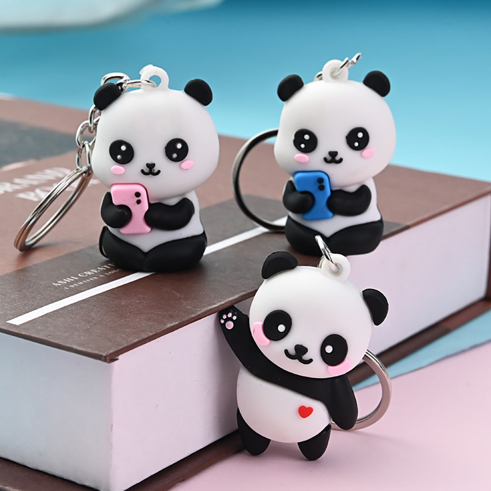 Cute Cartoon Couple Panda Keyc - огляд і ціна Women'S Accessories Gift Ideas