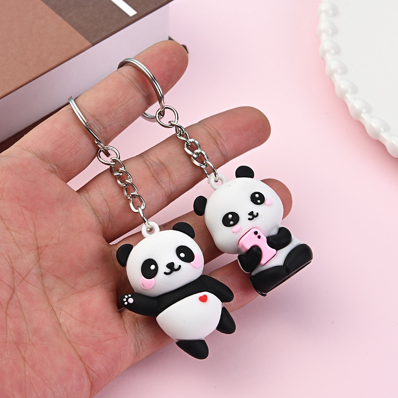 Cute Cartoon Couple Panda Keyc - огляд і ціна Women'S Accessories Gift Ideas