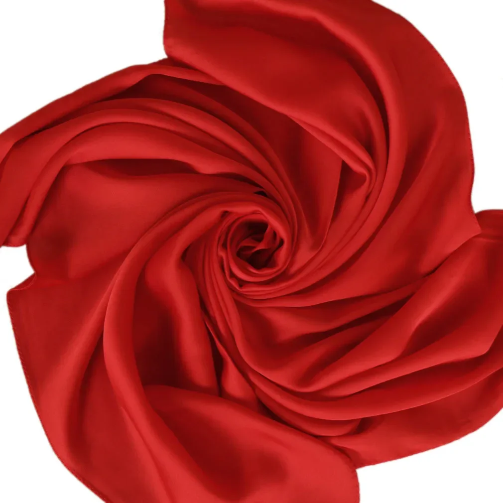 Satin Scarf Women 70cm Solid C - огляд і ціна Women'S Accessories For Neck