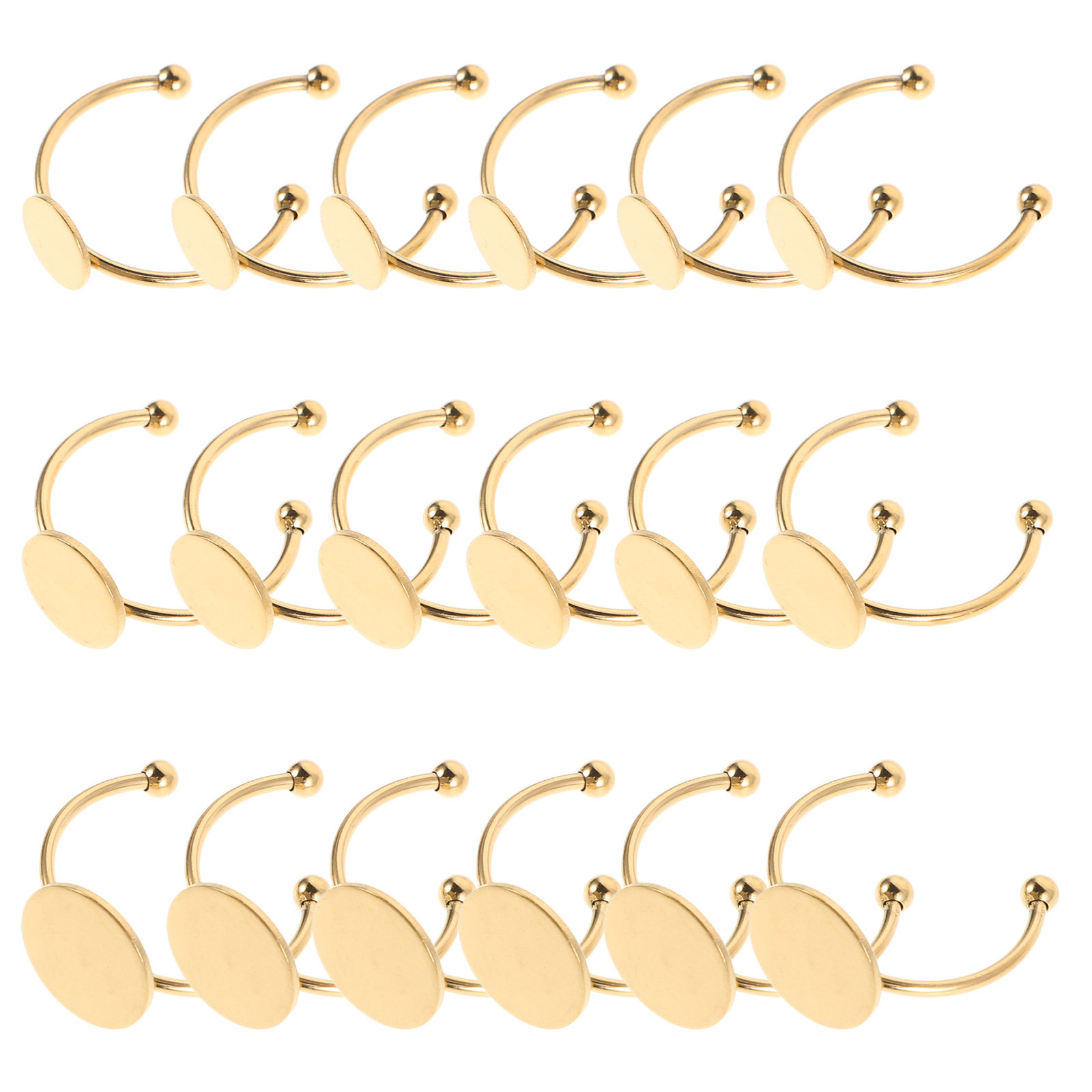 30Pcs Stainless Steel Adjustab - огляд і ціна Ring Set Adjustable