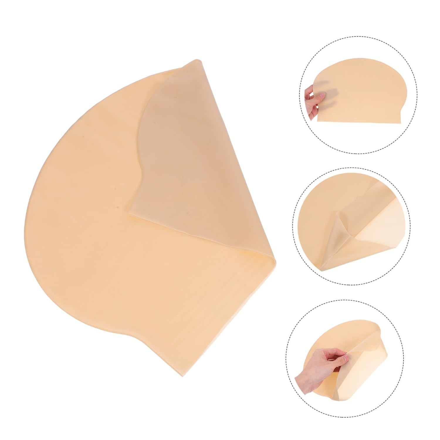 6pcs Bald Caps with Glasses Ba - огляд і ціна Women Accessories Combo