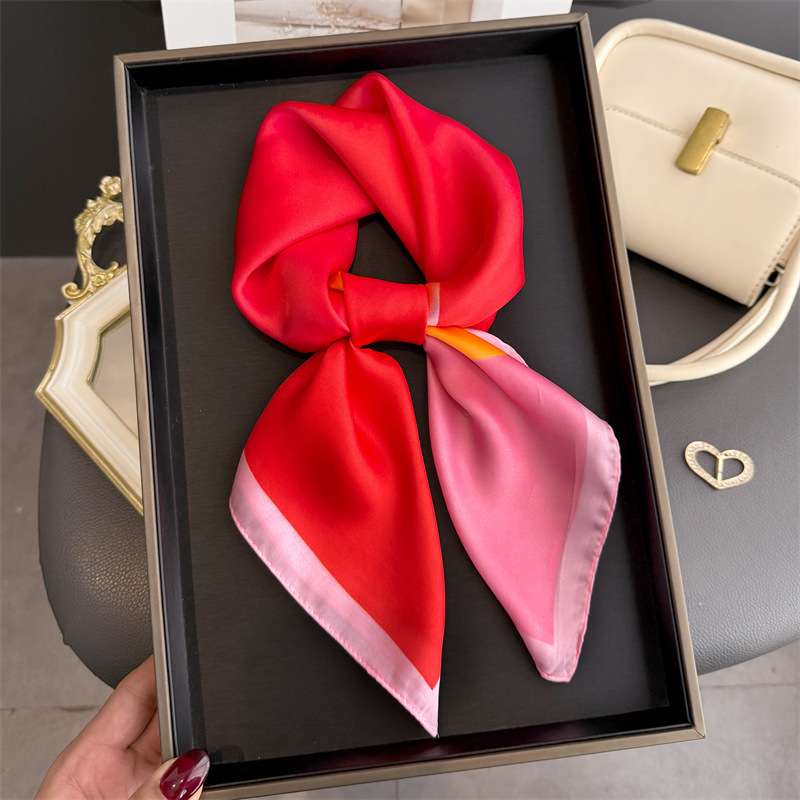 Fashion Color Block Print Squa - огляд і ціна Women'S Accessories For Neck