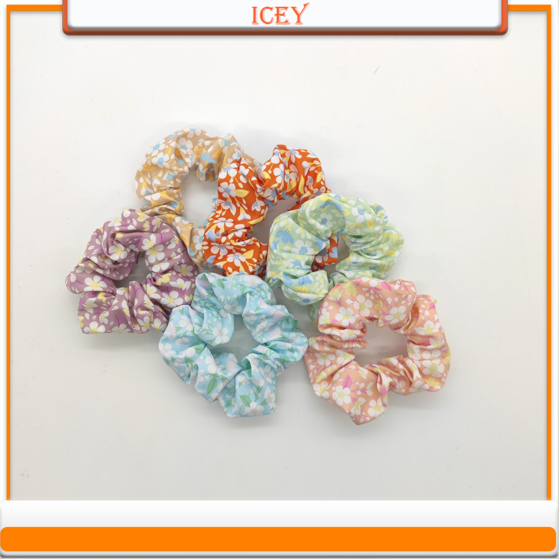 1pc Floral Scrunchie Intestina - огляд і ціна Scrunchie Satin Set