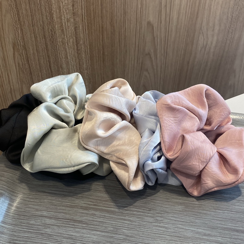 5pcs/set Fashion silk scrunchi - огляд і ціна Scrunchie Satin Set