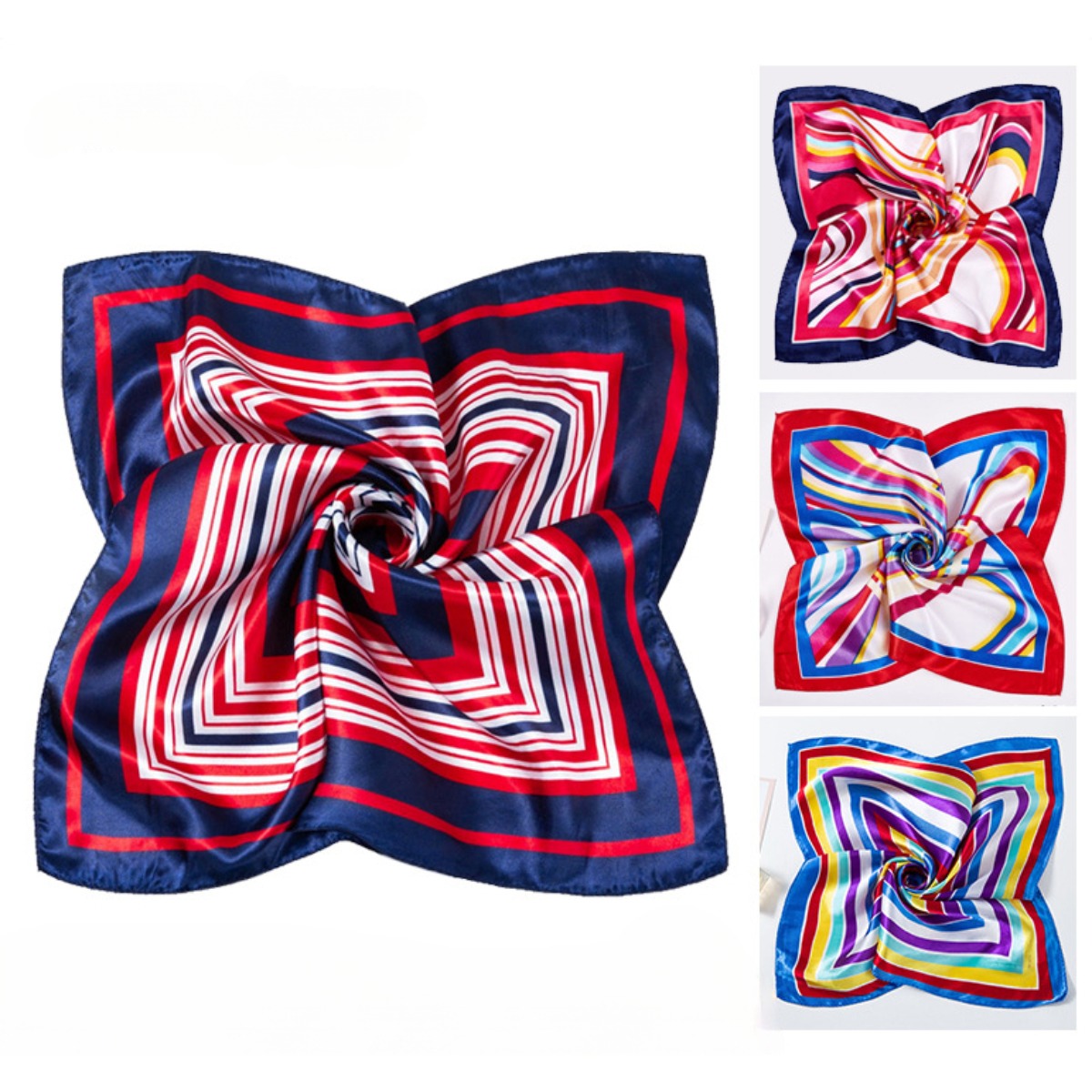 50*50cm Square Silk Scarves Sc - огляд і ціна Women'S Accessories For Neck