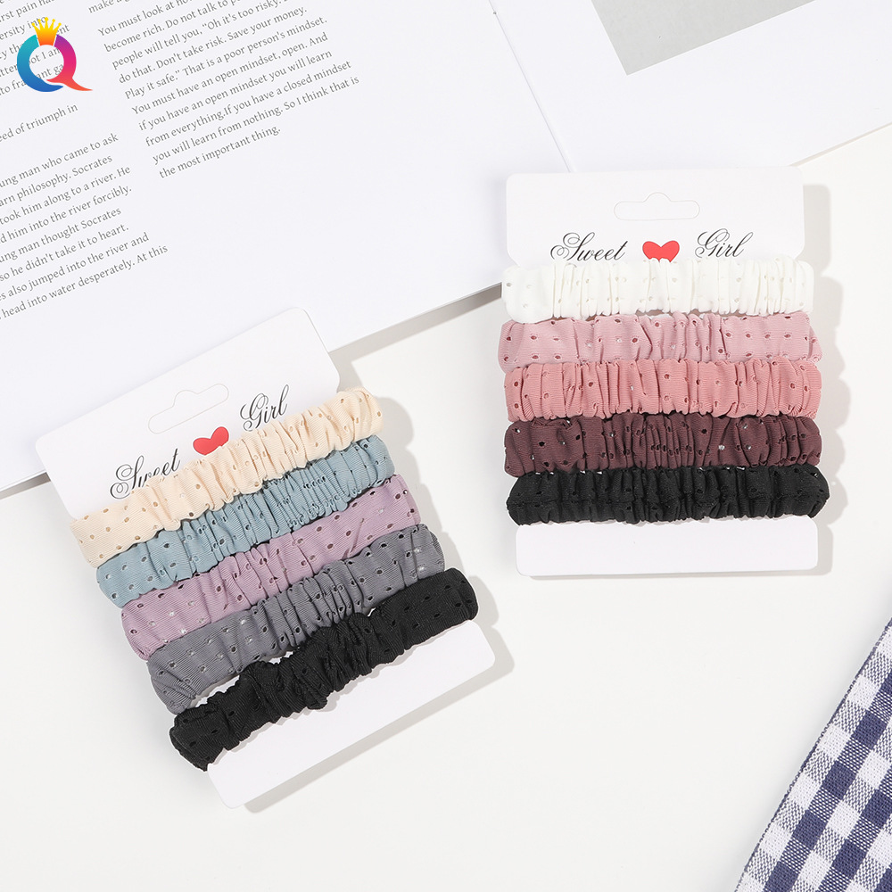 Satin Hair Tie Set, High Elast - огляд і ціна Scrunchie Satin Set