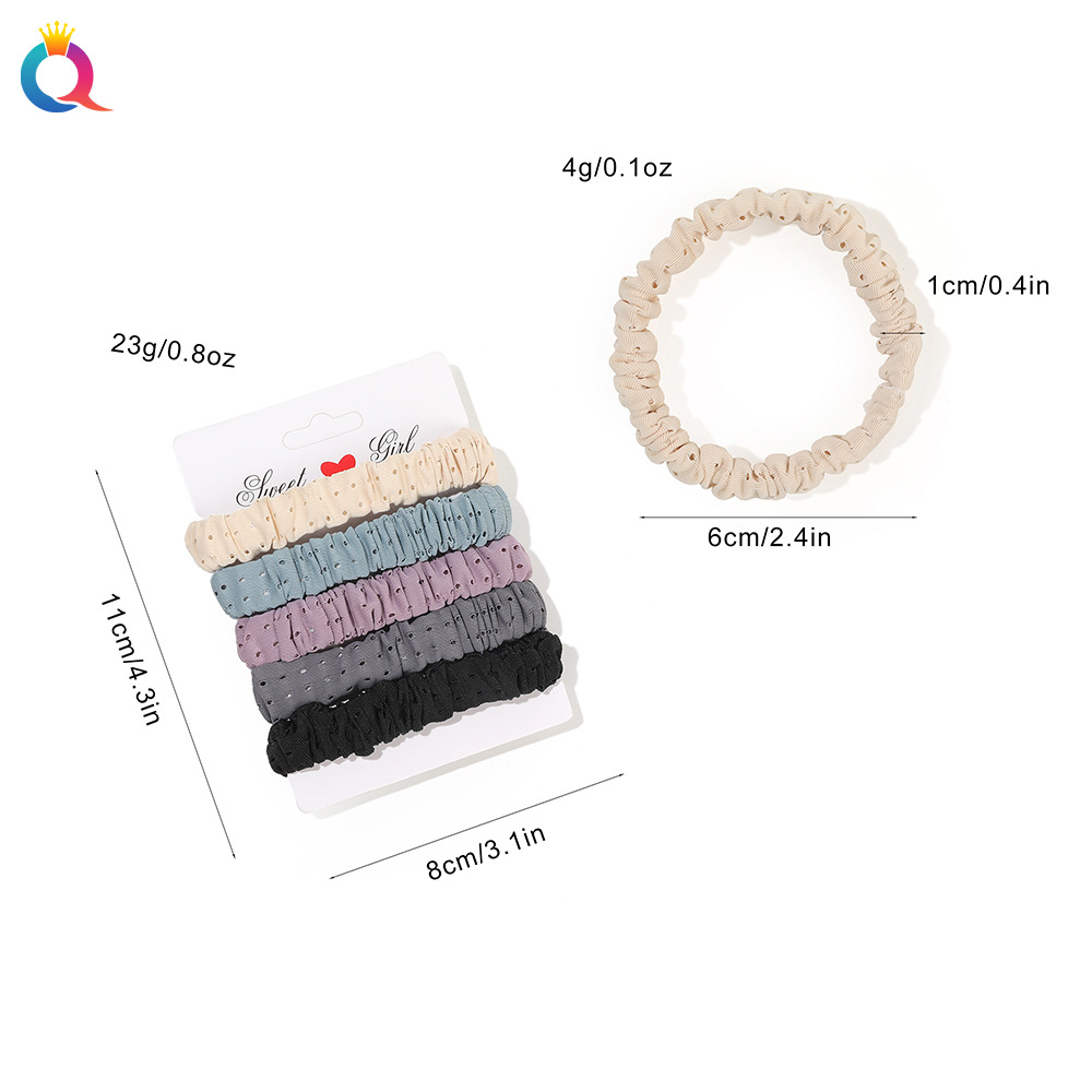 Satin Hair Tie Set, High Elast - огляд і ціна Scrunchie Satin Set