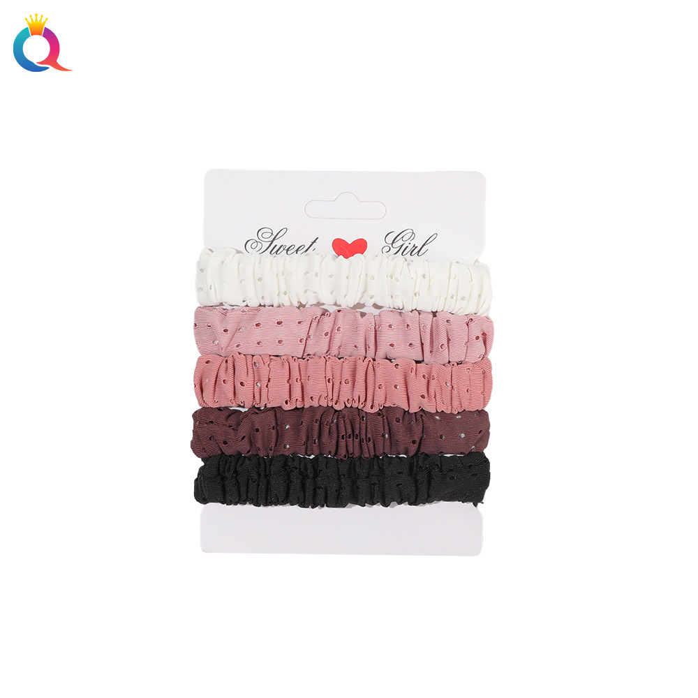 Satin Hair Tie Set, High Elast - огляд і ціна Scrunchie Satin Set