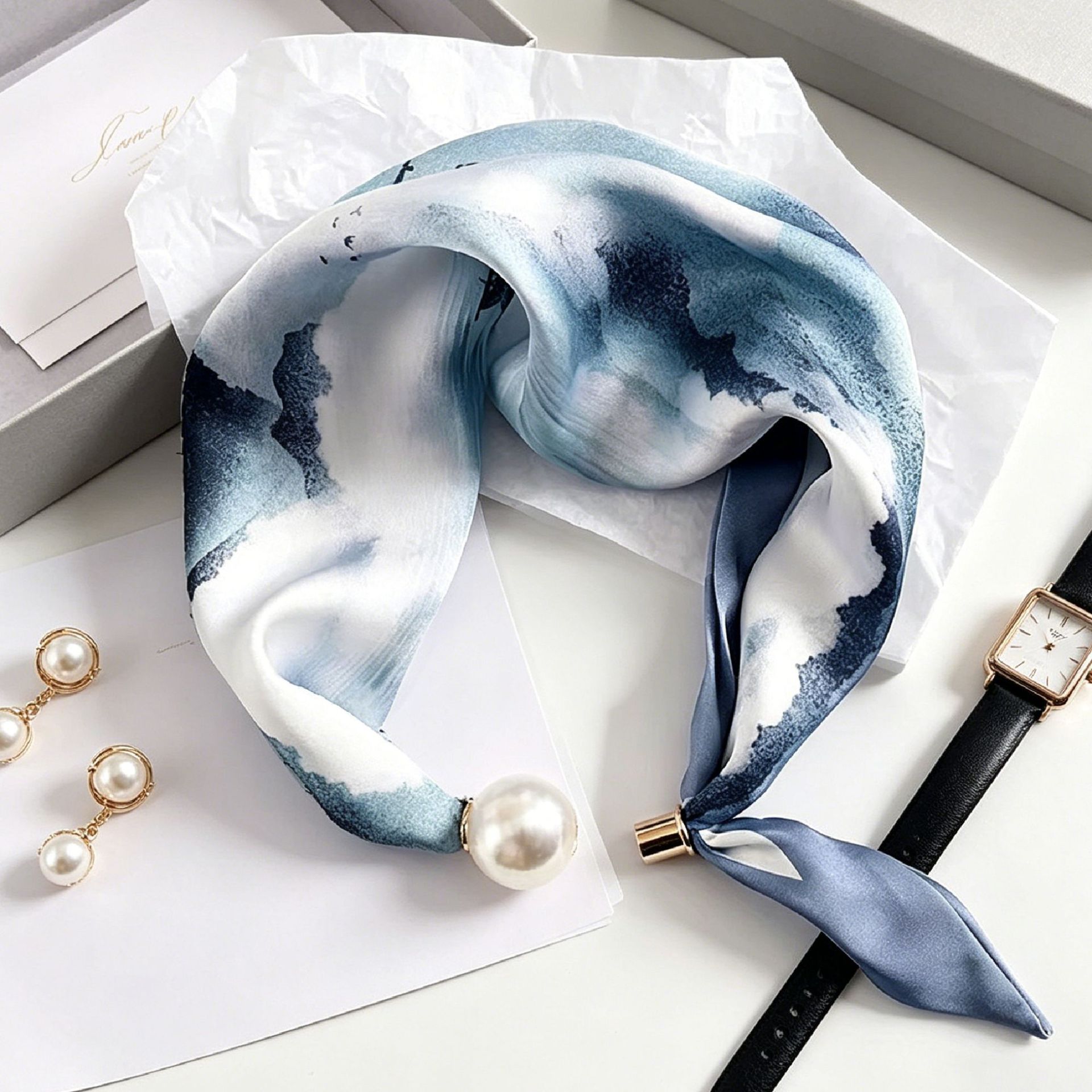 New Paisley Prints Pearl Tail  - огляд і ціна Women'S Accessories For Neck