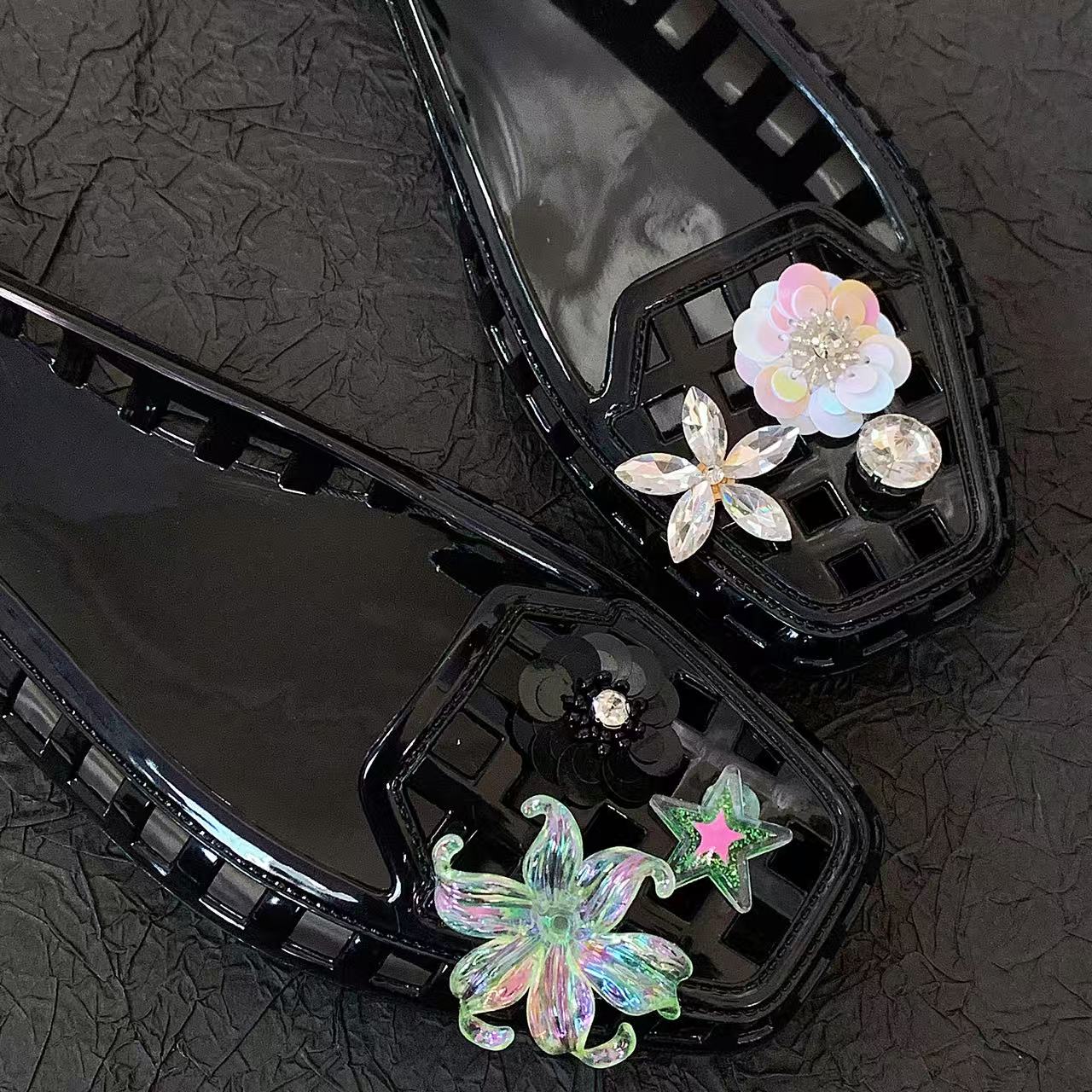 Jelly Crystal Shoes for Women, - огляд і ціна Women'S Accessories For Shoes