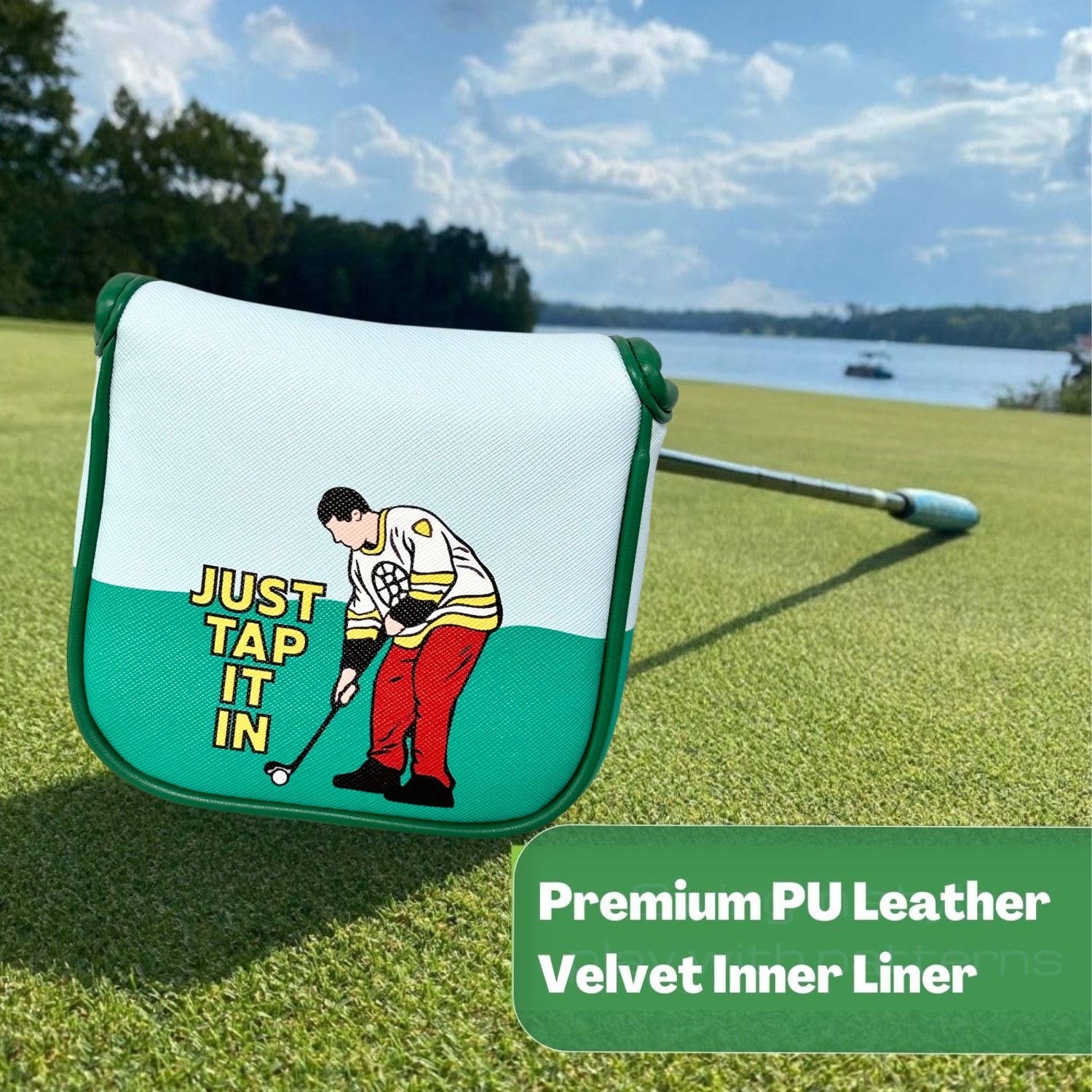 Funny PU Leather Golf Putter C - огляд і ціна Women'S Essential Accessories