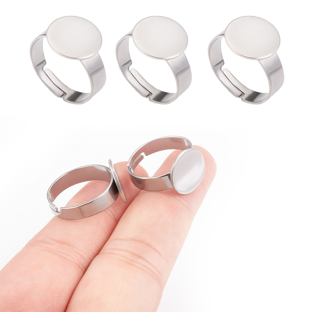 10 Pieces Stainless Steel Ring - огляд і ціна Ring Set Adjustable