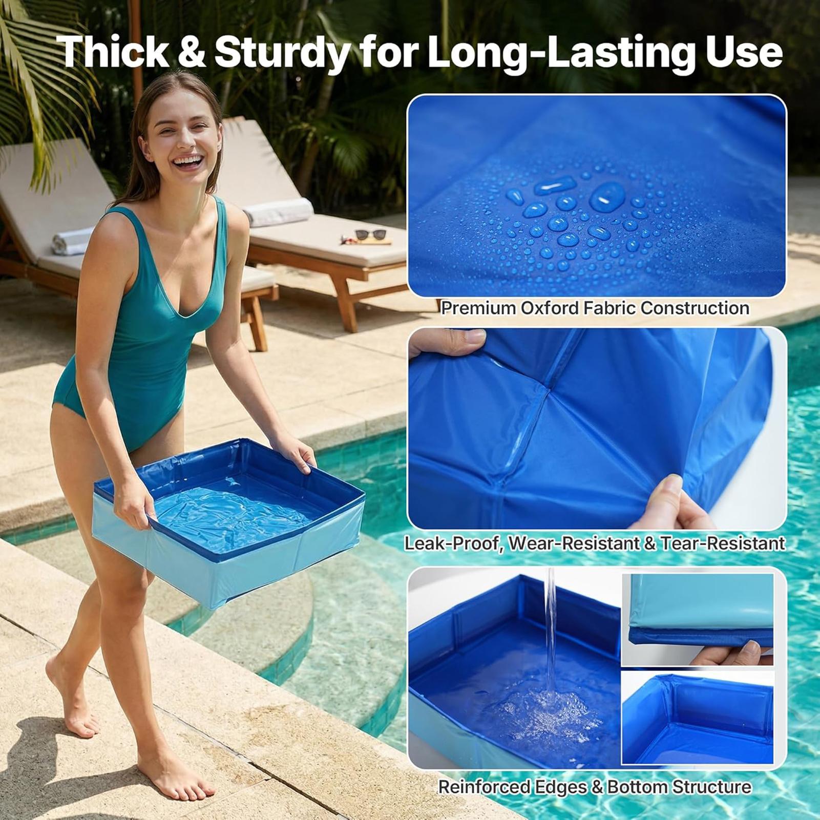 1Pc Portable Folding Foot Bath - огляд і ціна Women'S Essential Accessories