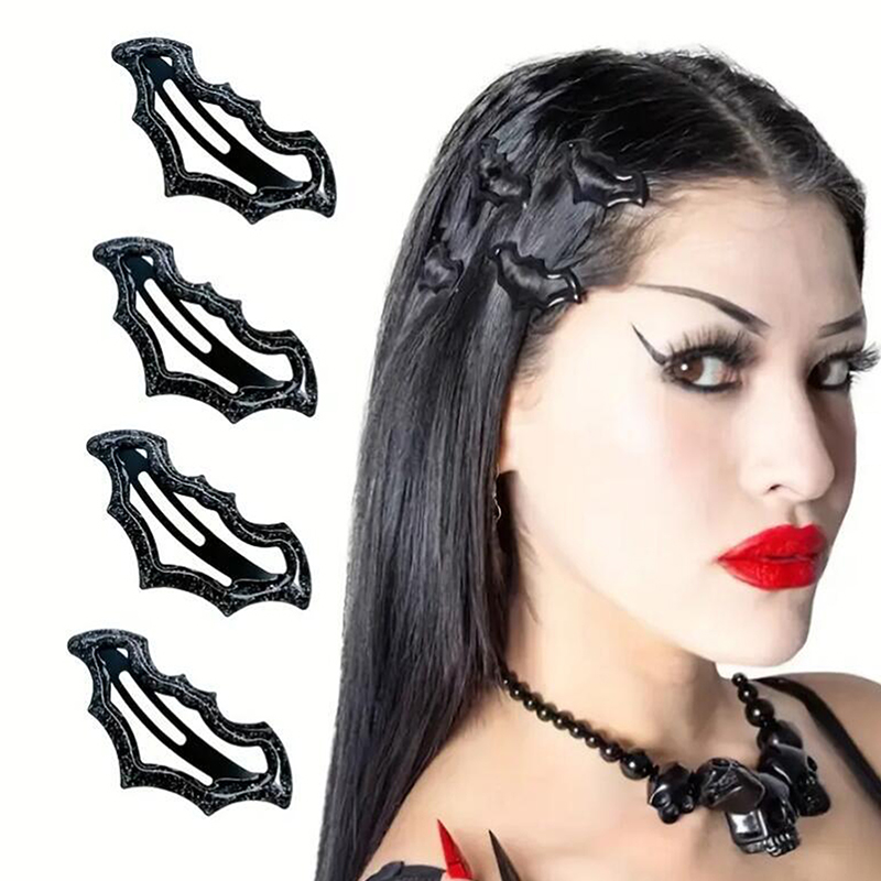 *10Pcs Halloween Bat Hairpins  - огляд і ціна Women'S Essential Accessories