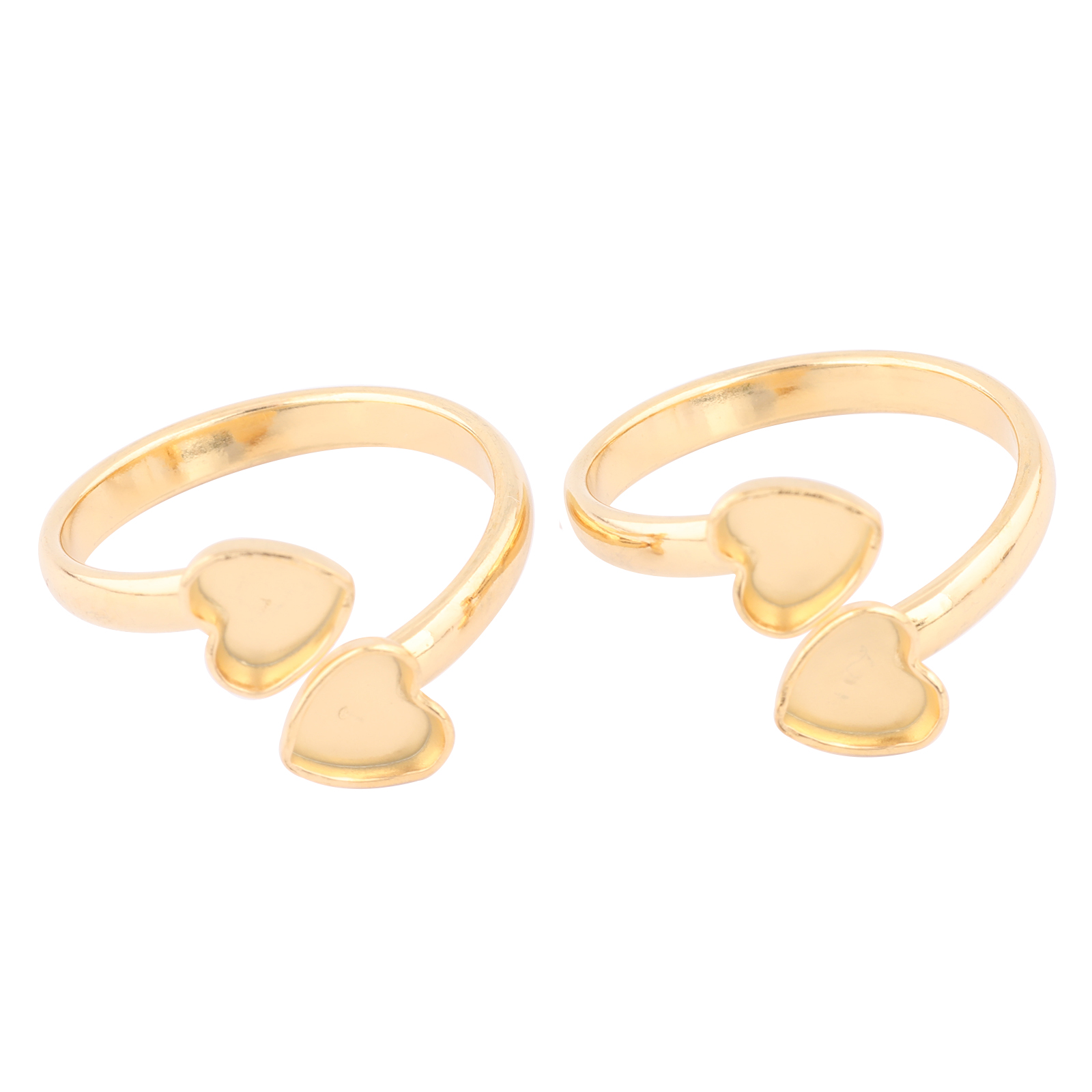10pcs Stainless Steel Gold Pla - огляд і ціна Ring Set Adjustable