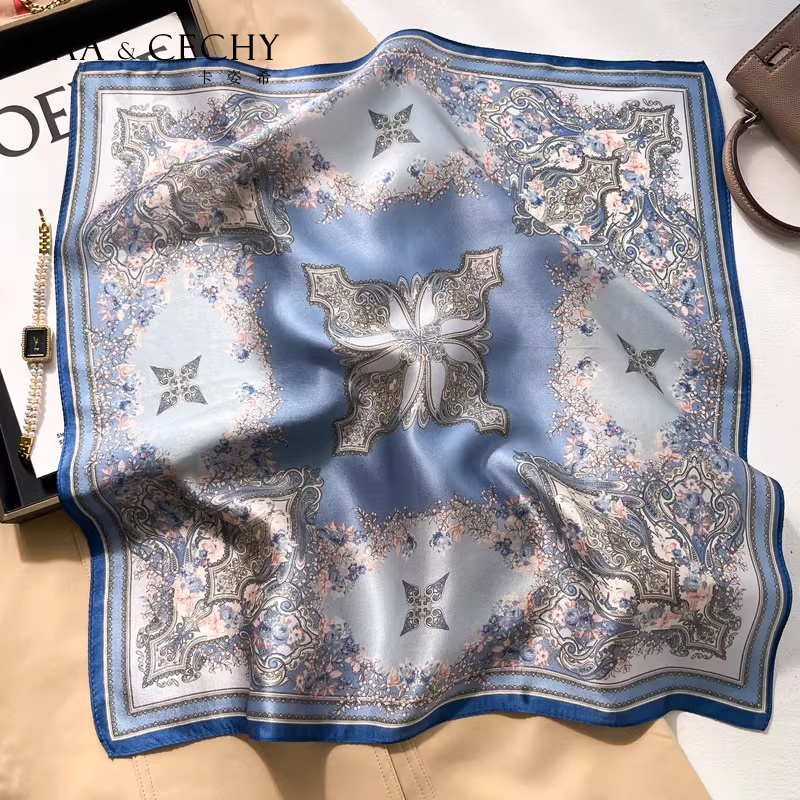 Baroque Floral 100% Mulberry S - огляд і ціна Women'S Accessories For Neck