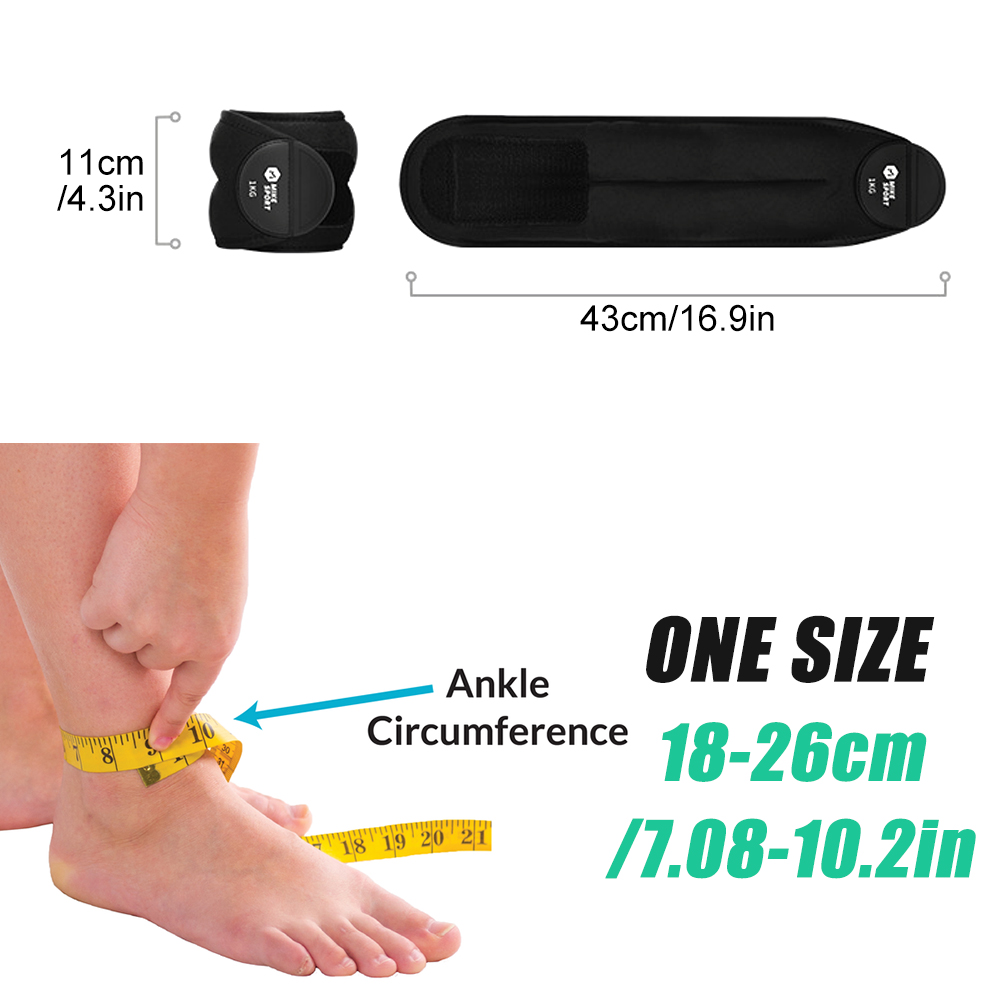 1 Pair Wrist and Ankle Weights - огляд і ціна Women'S Essential Accessories