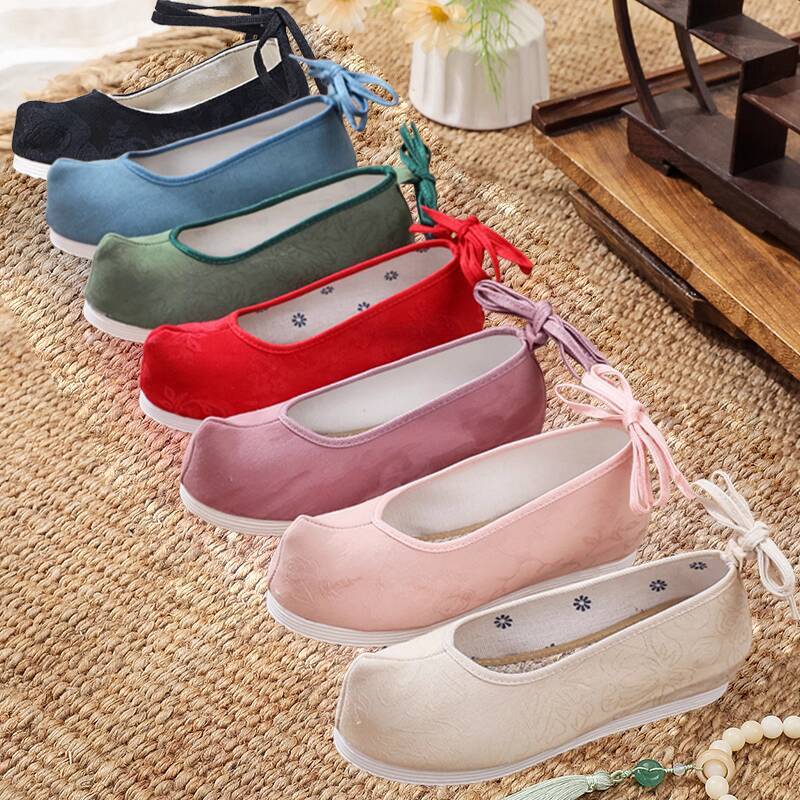 Solid Color Hanfu Ancient Styl - огляд і ціна Women'S Accessories For Shoes