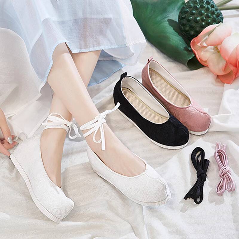 Solid Color Hanfu Ancient Styl - огляд і ціна Women'S Accessories For Shoes